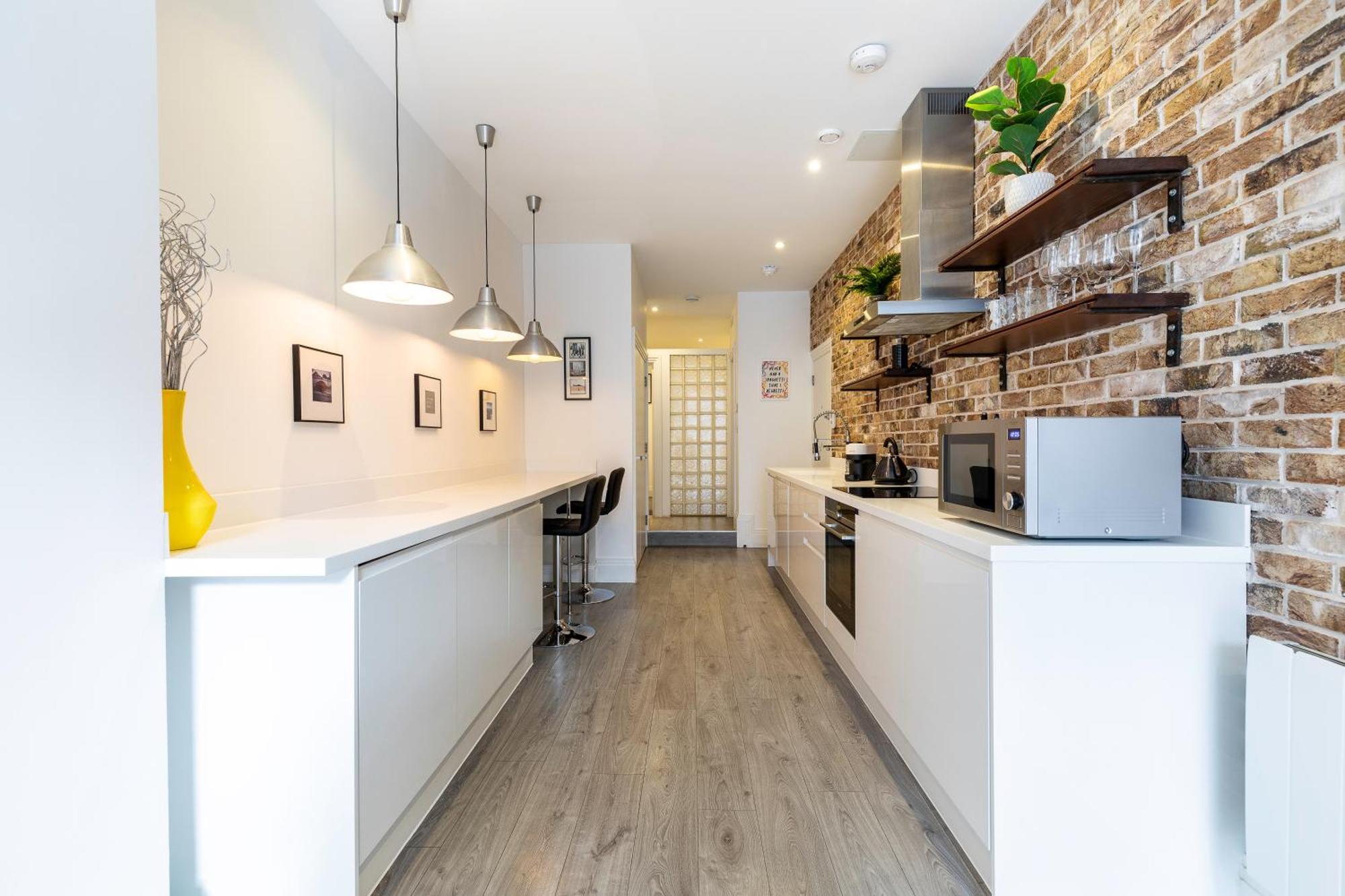 Sleek One Bedroom Flat In East Putney ลอนดอน ภายนอก รูปภาพ