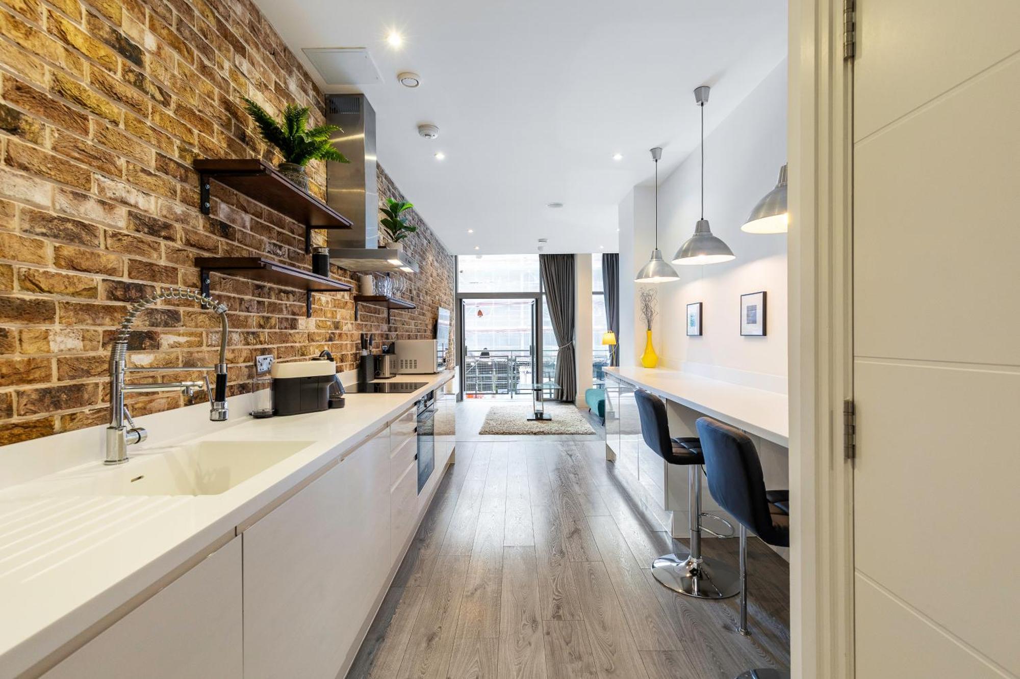 Sleek One Bedroom Flat In East Putney ลอนดอน ภายนอก รูปภาพ